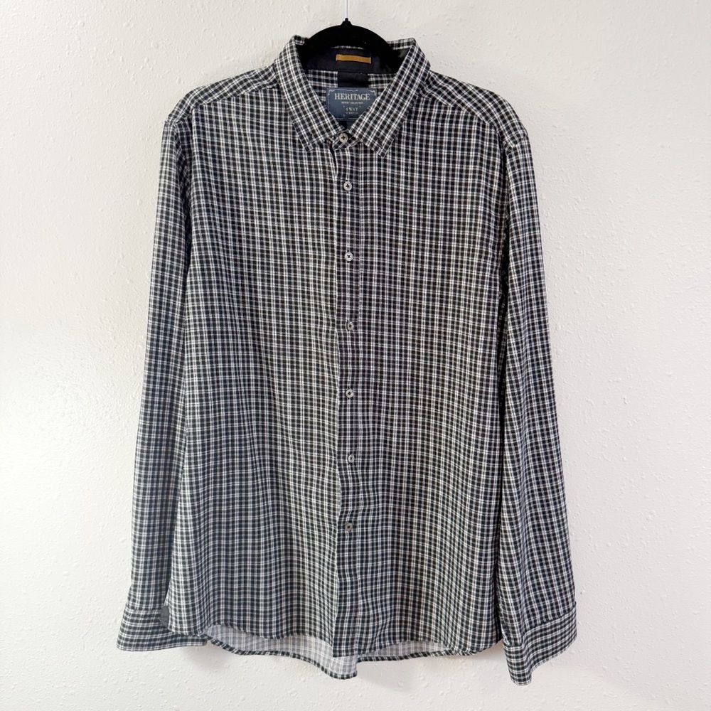 Heritage‎ Monochrome Checkered Men's Shirt